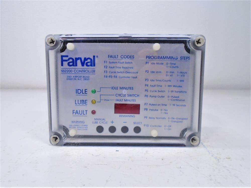 Farval Lubrication Systems Controller SS2200